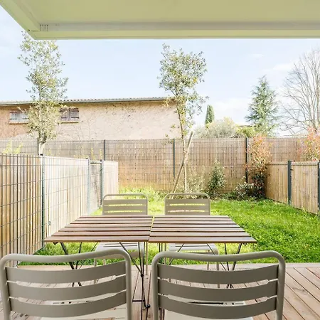 T2 Lumineux Avec Jardin • Terrasse • Parking