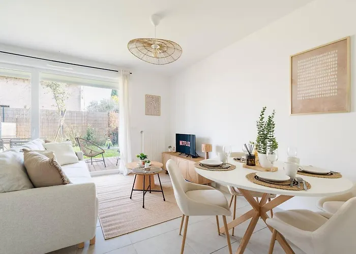 T2 Lumineux Avec Jardin • Terrasse • Parking Apartamento Bruguieres